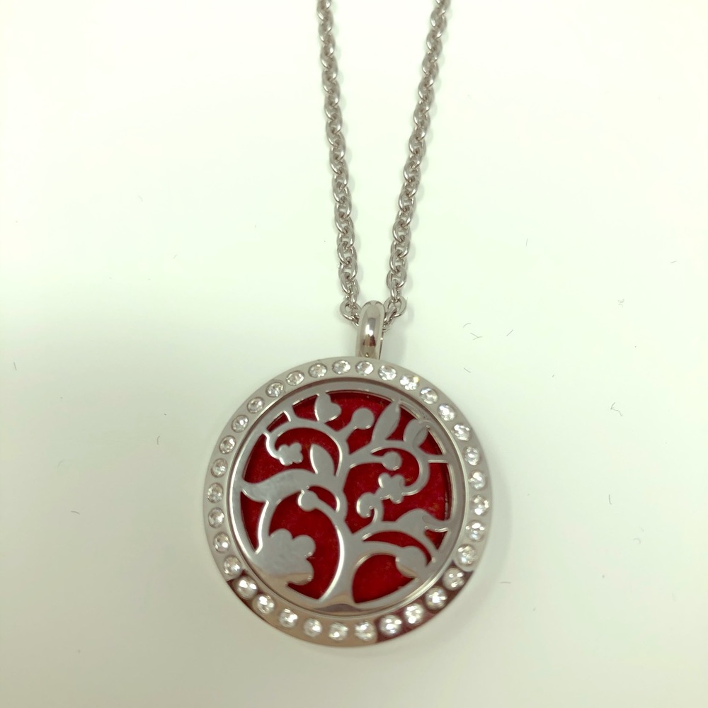 New! Cherry Blossom Essential Oil Necklace